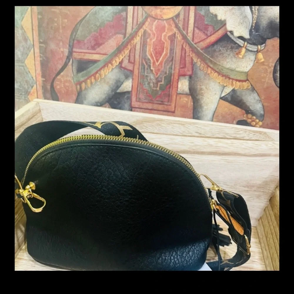 Authentic MCM Beauty Pouch – DIY Converted to Crossbody - Picture 6 of 8